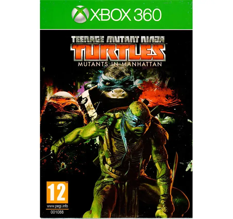 بازی Turtles Mutants In Manhattan Xbox360 Activision